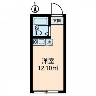 アーバンテラス東中野(旧ガーデンヒルズ桜山)【1階】の間取り