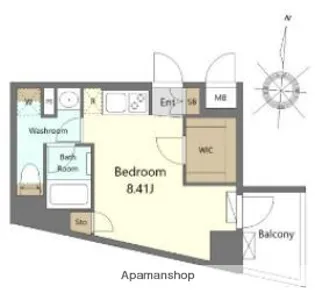 SHOKEN RESIDENCE早稲田【304号室】の間取り