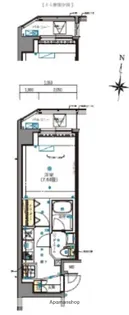 SHOKEN RESIDENCE早稲田【4階】の間取り