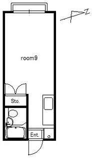 エステート西台【1階】の間取り