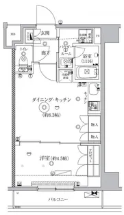 セジョリ大山【5階】の間取り