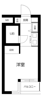 東京都板橋区赤塚3丁目【マンション】の間取り