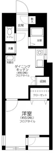 東京都新宿区市谷台町【マンション】の間取り