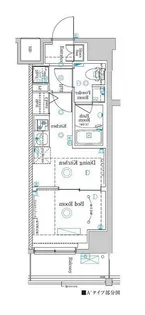 ラフィスタ中野本町【8階】の間取り