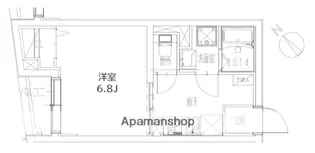 クリアル落合南長崎【102号室】の間取り