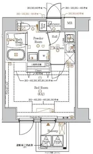 ラフィスタ中板橋Ⅱ【2階】の間取り