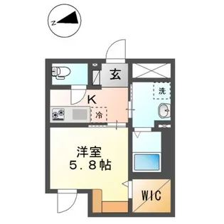 メゾン・ボヌール 大泉学園【1階】の間取り