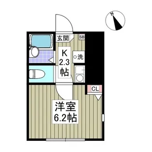 ASSETⅠ【1階】の間取り