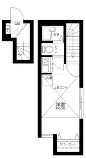 東京都新宿区西落合4丁目【アパート】の間取り