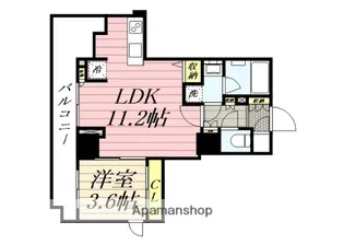 CLASSEUM飯田橋【5階】の間取り