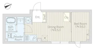 FIRM西新宿【3階】の間取り