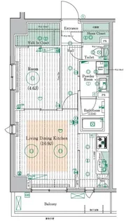 ブライズ高円寺【5階】の間取り