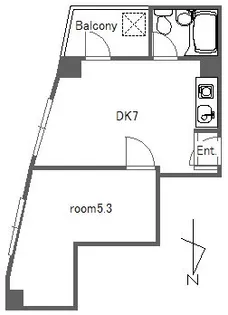 アークレジデンス南田中【2階】の間取り
