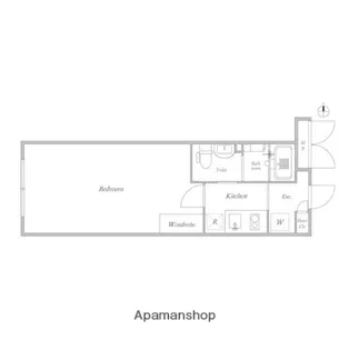GRAN PASEO中野【4階】の間取り
