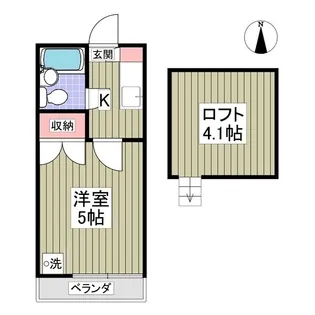 デイジー【1階】の間取り