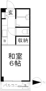 黒須ビル【3階】の間取り