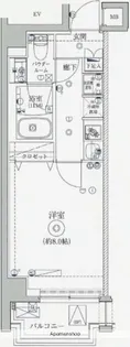 アルテシモベラ【5階】の間取り