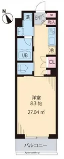 Nコート久我山【101号室】の間取り