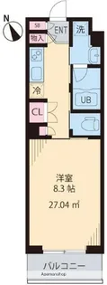 Nコート久我山【3階】の間取り