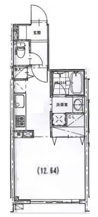 ガーデン代々木参宮橋【4階】の間取り