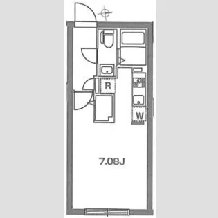 ブランシェ高円寺【2階】の間取り