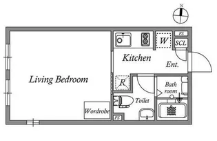 PASEO新中野【0401号室】の間取り
