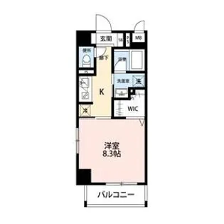 RISE西池袋【1階】の間取り