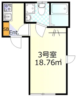 エーハイム浮間舟渡【1階】の間取り