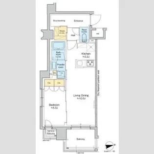 RESIDENCE KOENJI【2階】の間取り