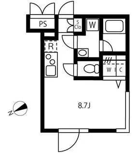リーガランド恵比寿【3階】の間取り