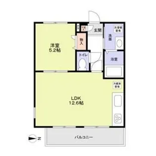 メゾンK【3階】の間取り