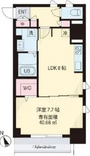 PORTO【6階】の間取り