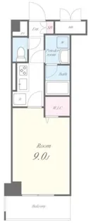 エルアルコン【1階】の間取り