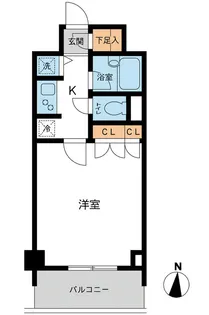 プライムコート成増【5階】の間取り