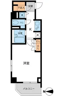 プライムコート成増【3階】の間取り