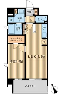BLESS上池袋【2階】の間取り