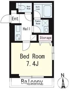 ARTECASA【3階】の間取り