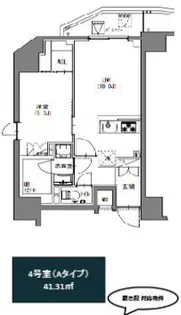 SーRESIDENCE新宿御苑【12階】の間取り