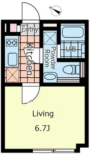 PASEO西新宿五丁目Ⅰ【3階】の間取り