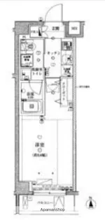 リヴシティ西早稲田【4階】の間取り