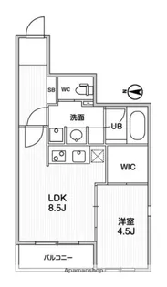 WEAVE PLACE HIGASHIKOENJI【4階】の間取り