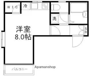 プチメゾンイナバ【2階】の間取り