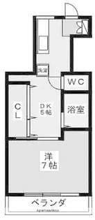 セントラルハイム【402.号室】の間取り