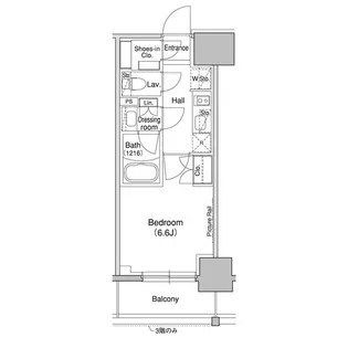 ブリリアンクラス高円寺【6階】の間取り