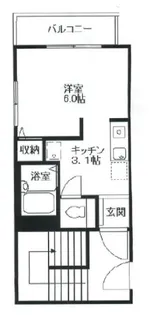 テル代官山【2階】の間取り