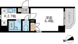 ラクラス杉並方南町【0201号室】の間取り