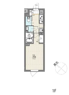 エルファーロ大塚Ⅱ【1階】の間取り