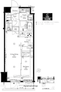 AXAS代々木八幡アジールコート【4階】の間取り