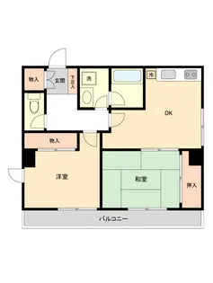 ミール千歳烏山【7階】の間取り
