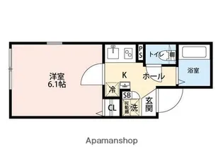 グランクオール野方フロント【3階】の間取り